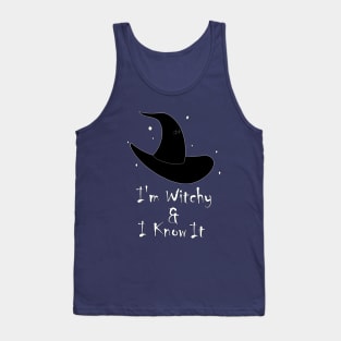 Witch Hat Silhouette Tank Top